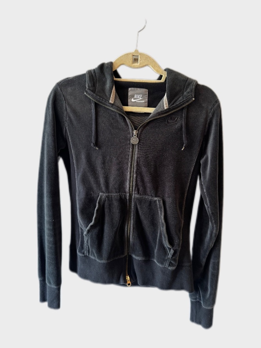 Nike Sportswear Velour Zip-Up Hoodie Y2K Track Jacket
